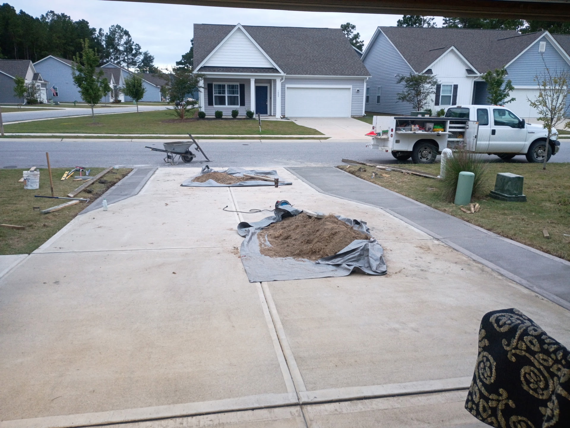 Concrete slab and foundation work in Coastal NC